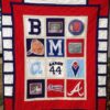 Braves Quilt Blanket Pt27  Quilt